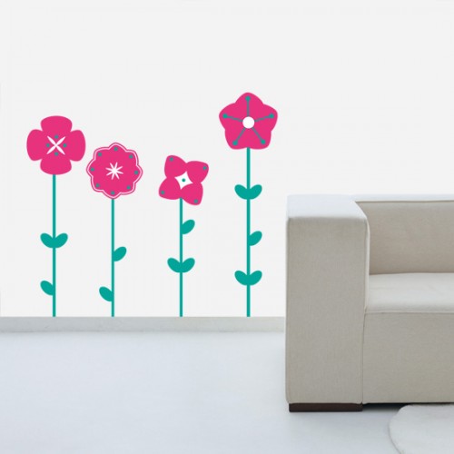 Sring Flowers_wall sticker