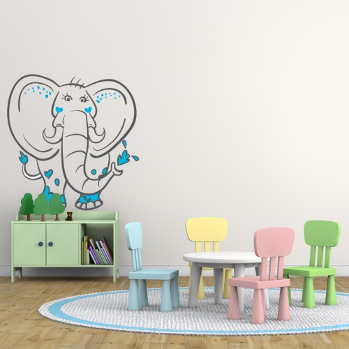 elephant_kids wall sticker