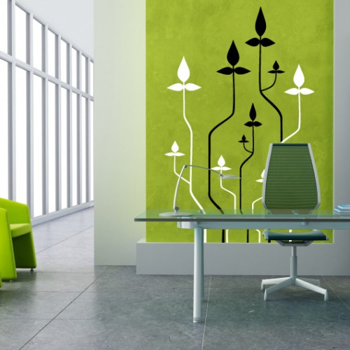 tech plants_wall sticker